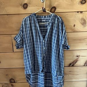 Free people button up